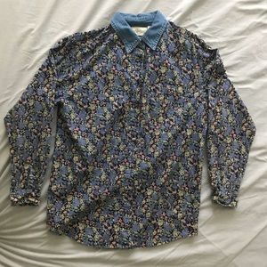 Vintage floral/denim TRADE for sarahsovery